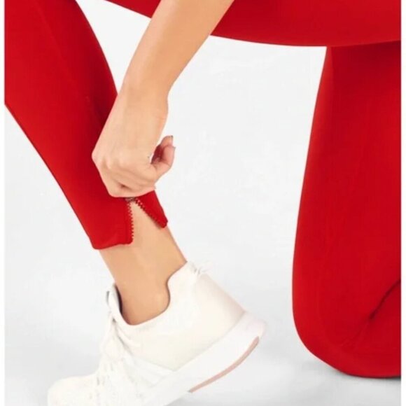 Fabletics Trinity Motion365 HW Utility Legging Persimmon Size S - Picture 3 of 11
